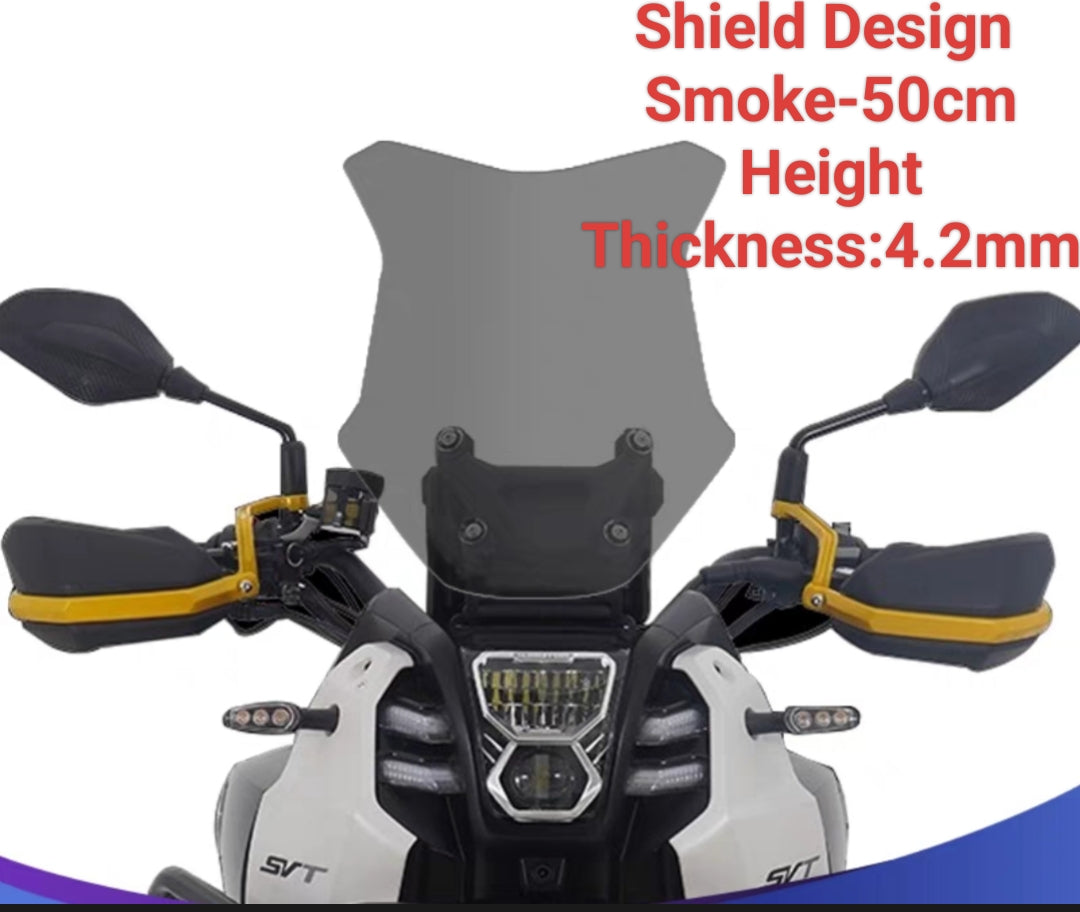 QJMOTO SVT 650x Windshield