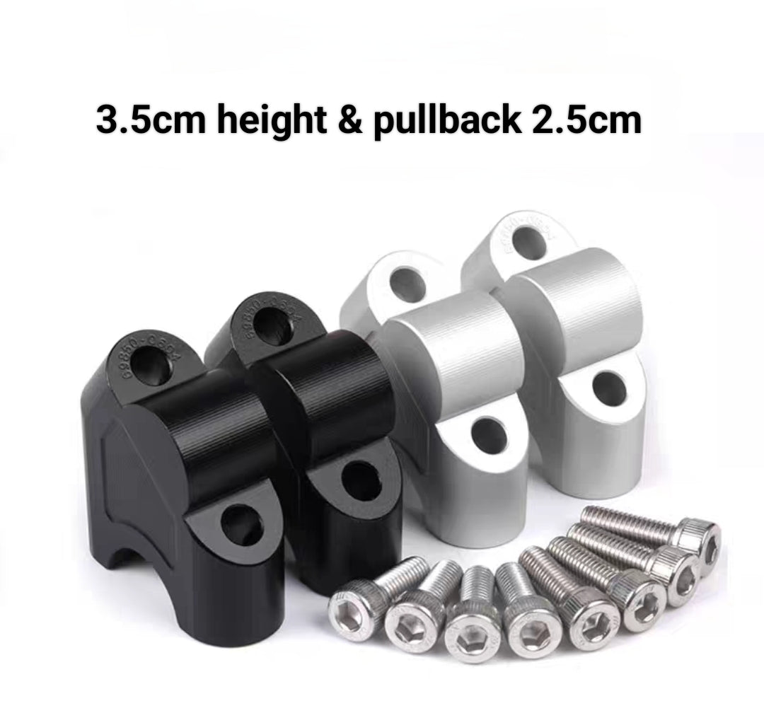QJMOTO SVT 650x/SRT800 handlebar Riser