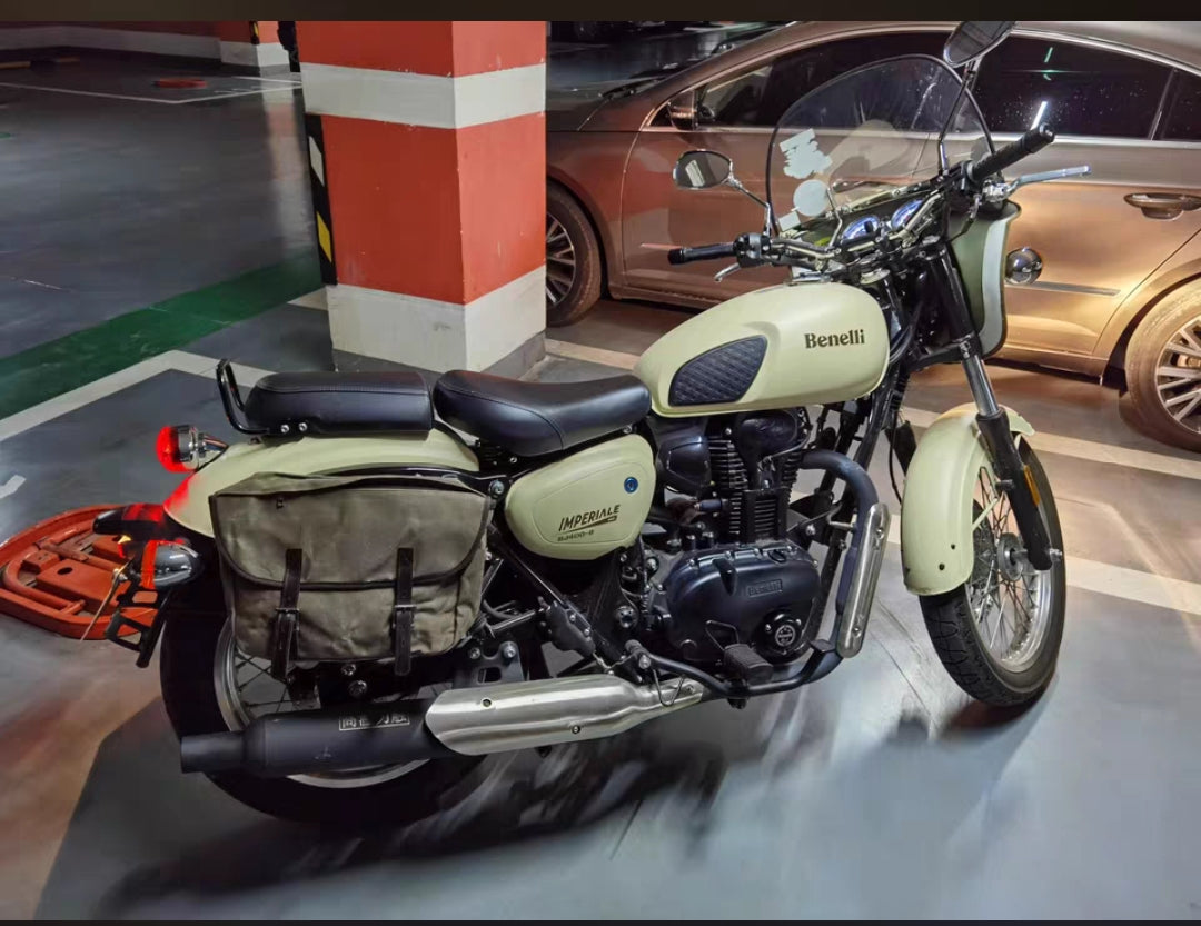 Benelli Imperiale 400 Classic saddlebag