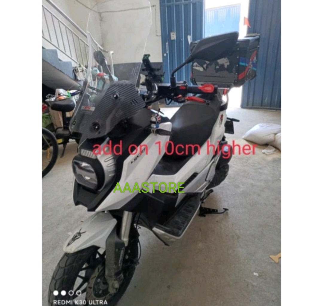 Wmoto Xtreme 150i custom made windshield