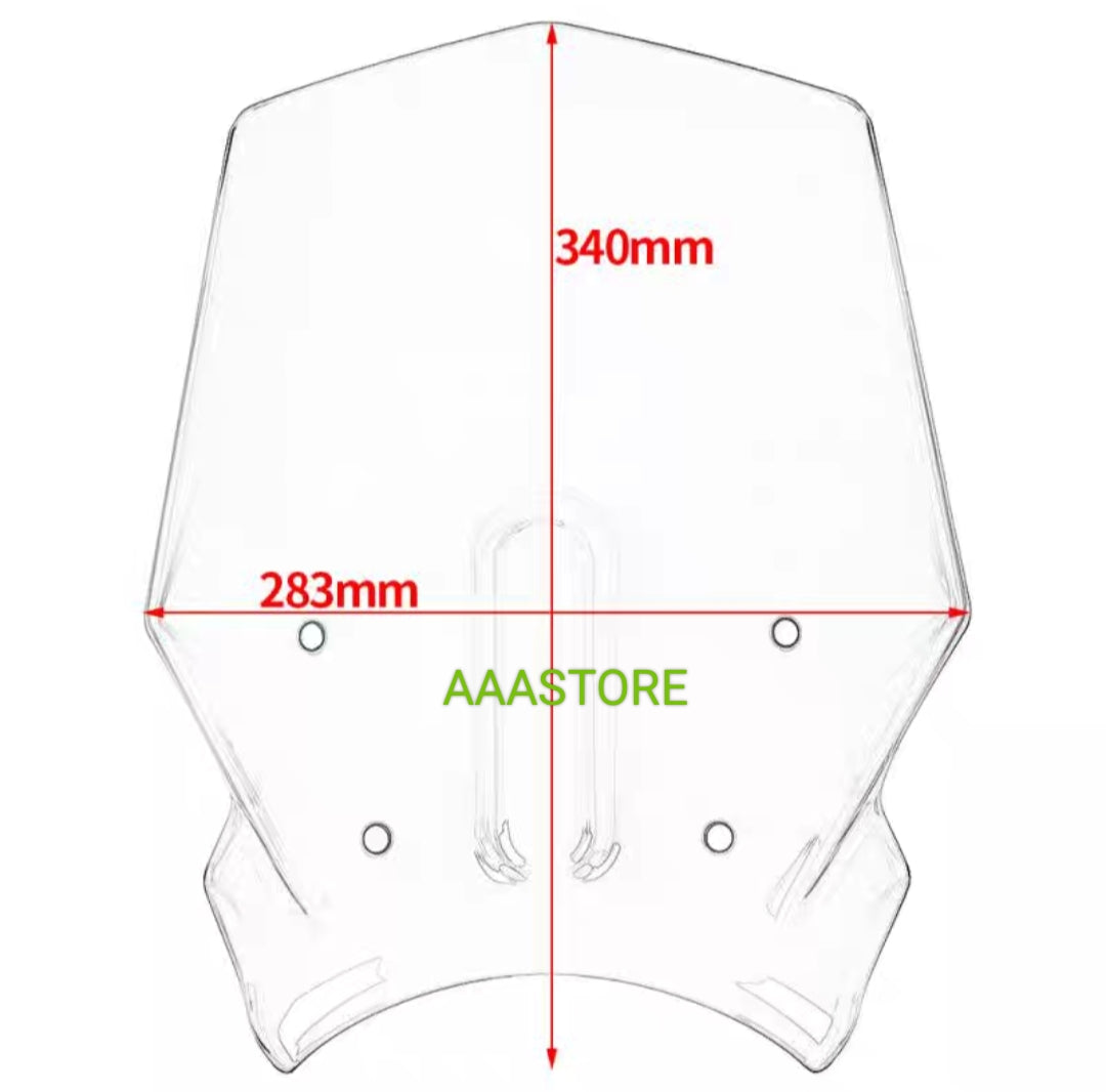 Cfmoto 250 CLX/700CLX Windshield