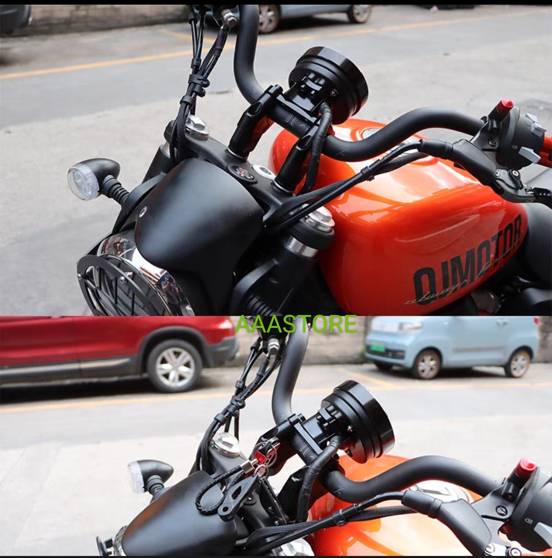 QJmoto SRV 250 Riser+Top Clamp+odometer holder