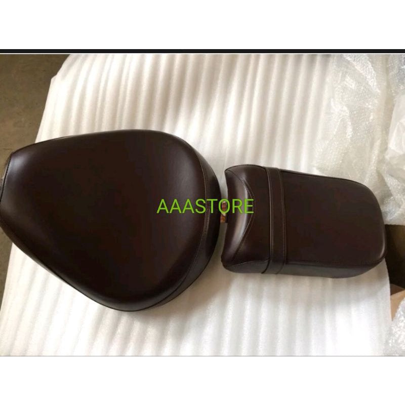 Original Wmoto V16 crashbar/ brown seat/ rider backrest