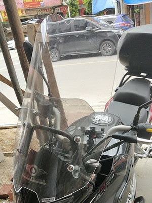 Benelli TRK 251/502 Custom Made windshield 5 to 25cm higher