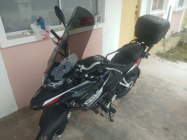 Benelli TRK 251/502 Custom Made windshield 5 to 25cm higher