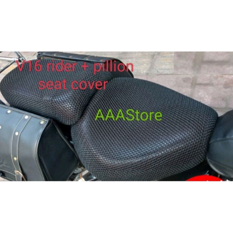 Wmoto V16/Keeway Patagonian/k-Light 202 rider+pillion seat covers