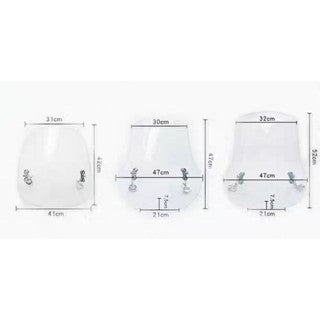 benelli Leoncino 500 windshield( 42cm-52cm high)
