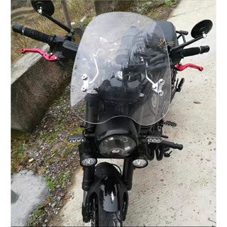 benelli Leoncino 500 windshield( 42cm-52cm high)