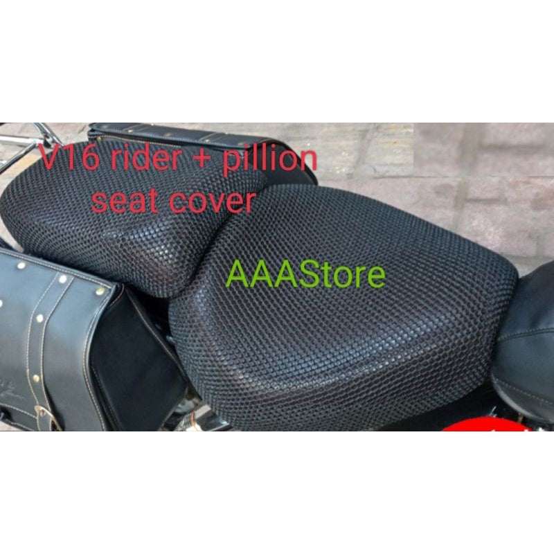 Wmoto V16/Keeway Patagonian/k-Light 202 rider+pillion seat covers