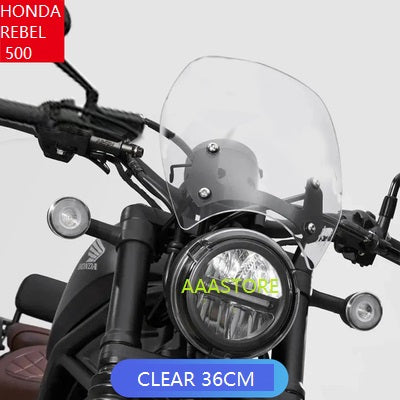 HONDA REBEL 500 CUSTOM WINDSHIELD