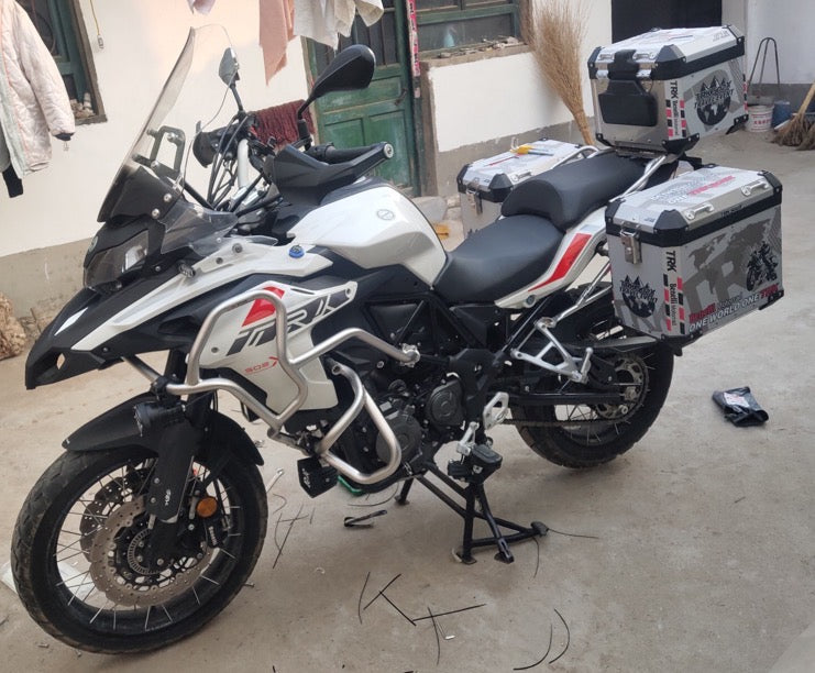 Benelli TRK 251/502 Custom Made windshield 5 to 25cm higher