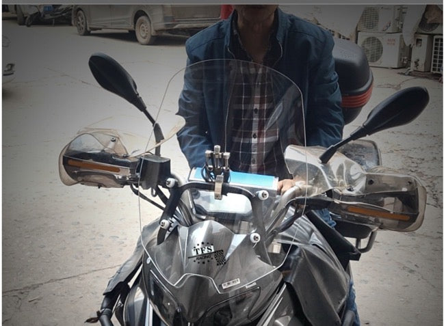Benelli TRK 251/502 Custom Made windshield 5 to 25cm higher