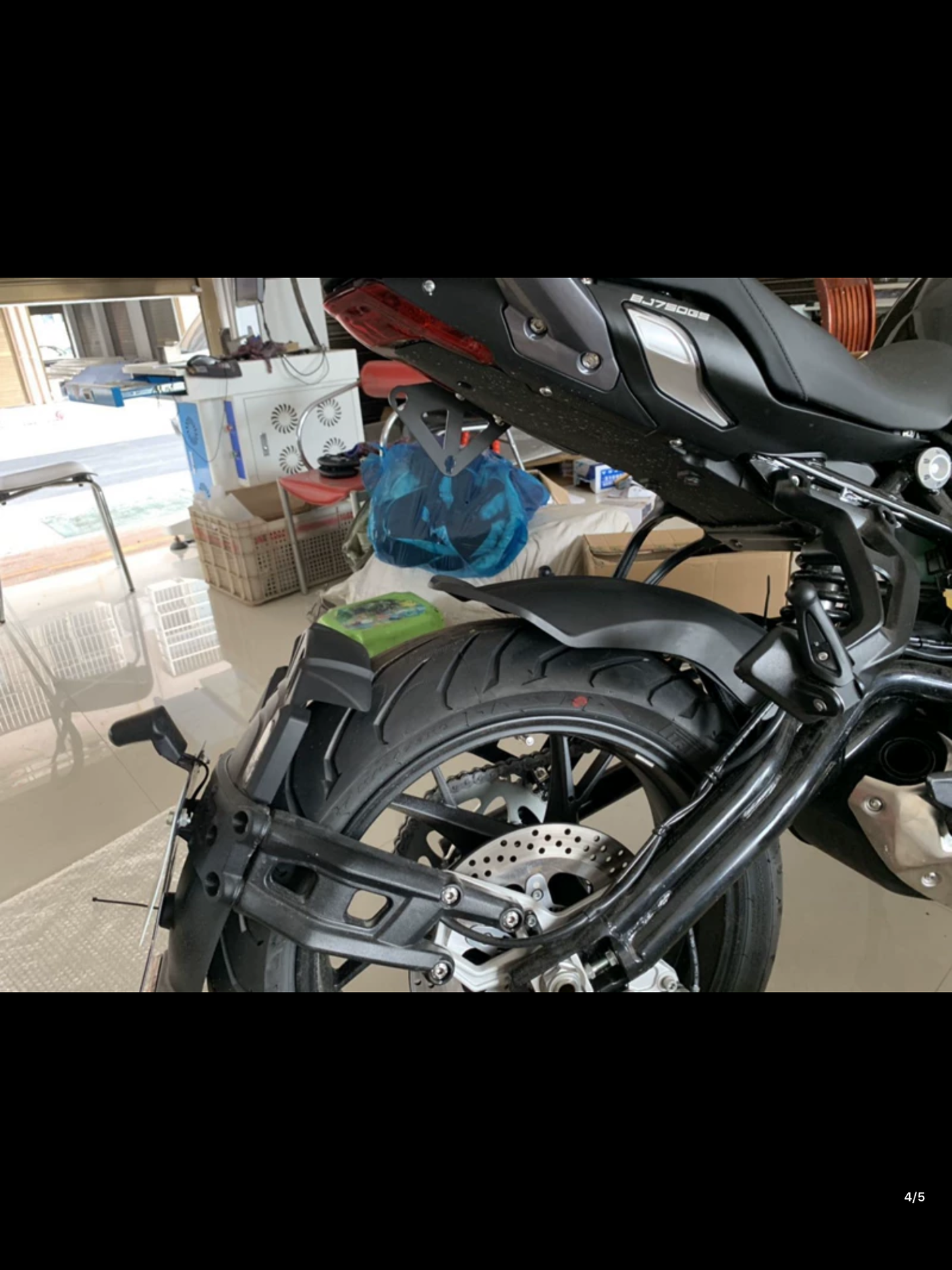 BENELLI 502c extended rear Fenders ( 2 pcs)