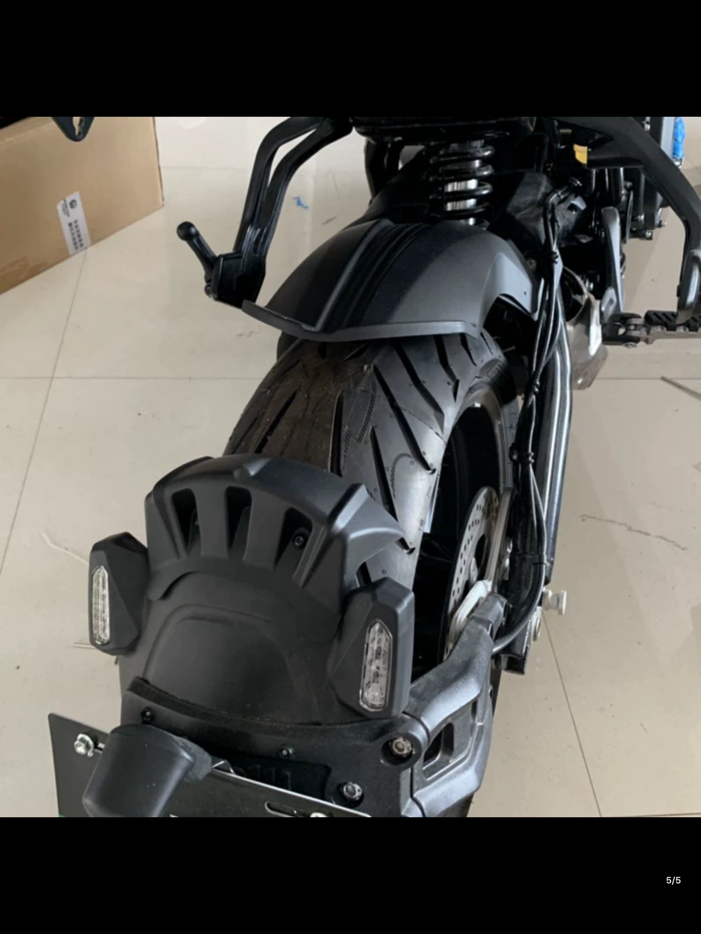 BENELLI 502c extended rear Fenders ( 2 pcs)