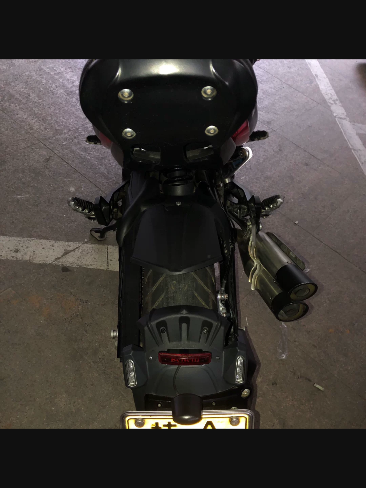 BENELLI 502c extended rear Fenders ( 2 pcs)