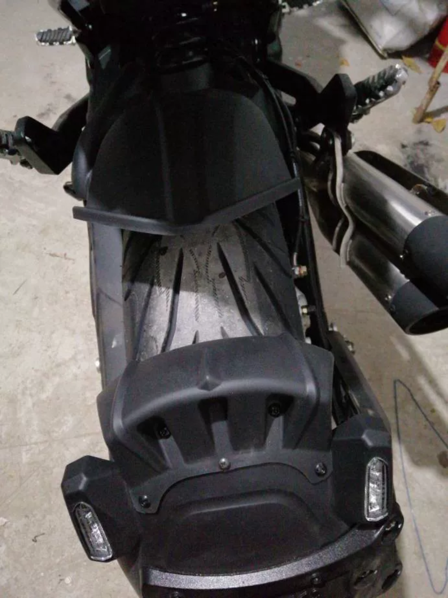 BENELLI 502c extended rear Fenders ( 2 pcs)