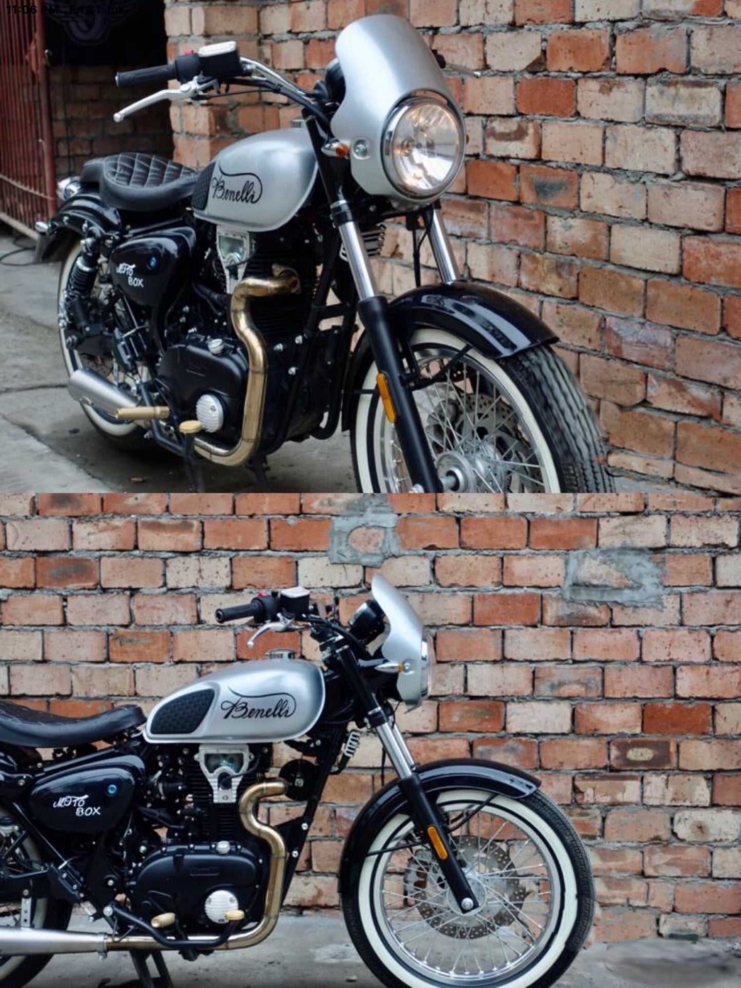 BENELLI IMPERIALE 400 HEADLIGHT FAIRING