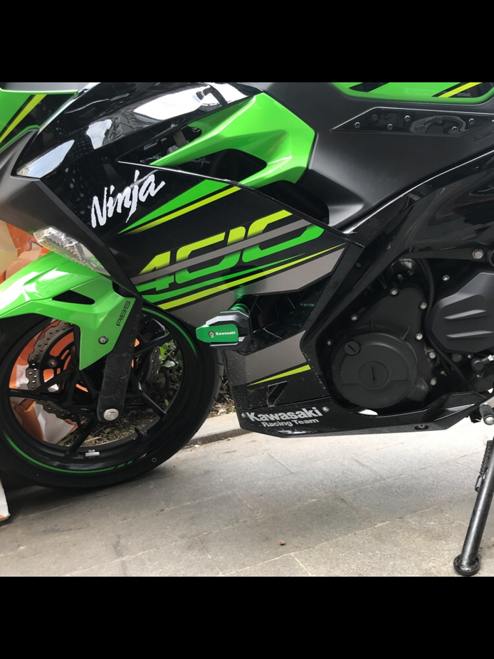 Kawasaki Z400/ninja Frame slider