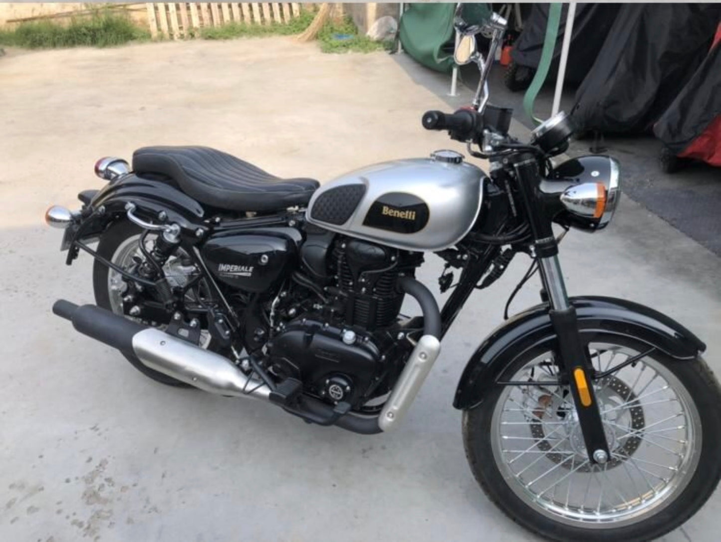 BENELLI IMPERIALE 400 DOUBLE CUSTOM SEAT