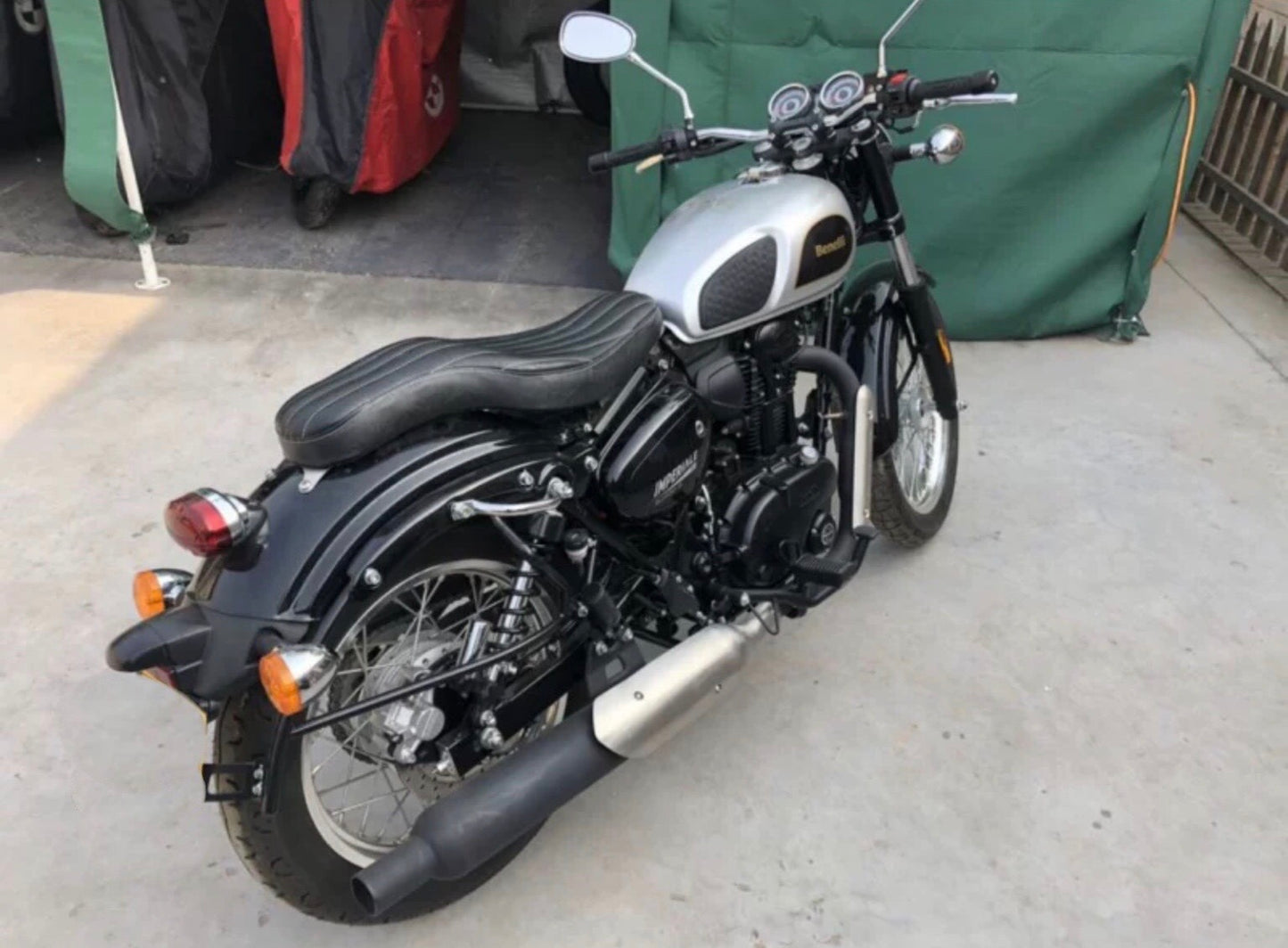 BENELLI IMPERIALE 400 DOUBLE CUSTOM SEAT