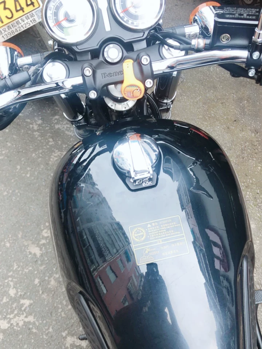 BENELLI Imperiale 400 Fuel cap ( chrome + Brass)