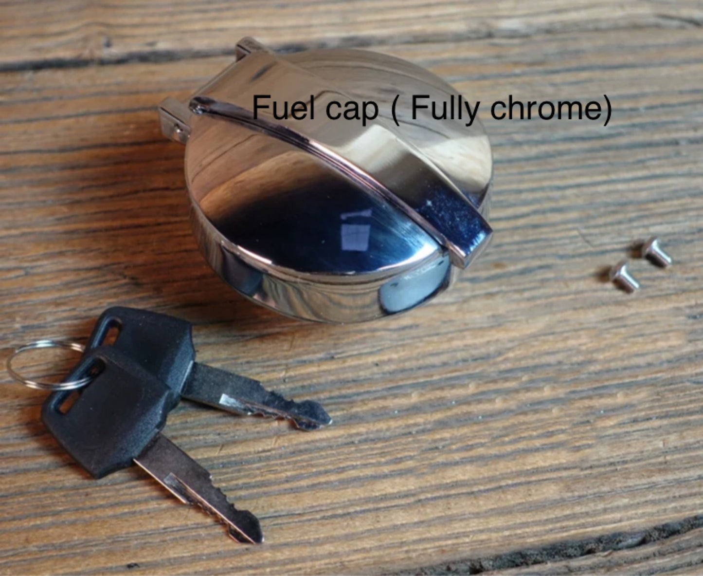 BENELLI Imperiale 400 Fuel cap ( chrome + Brass)
