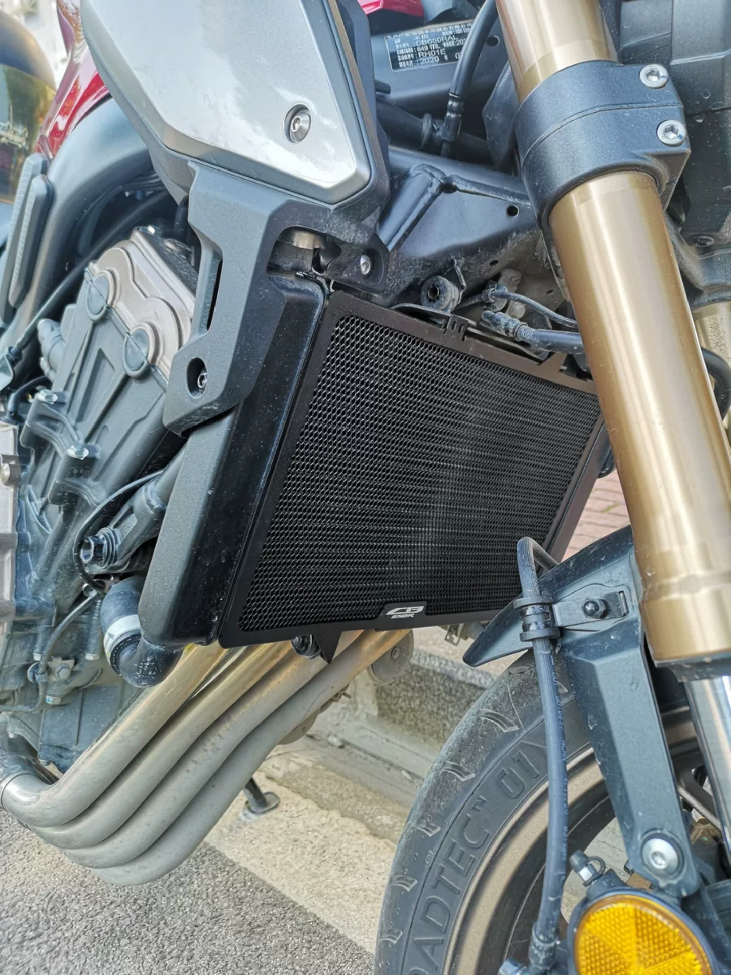 Honda CBR650R/CB650R/CBR650F radiator Cover