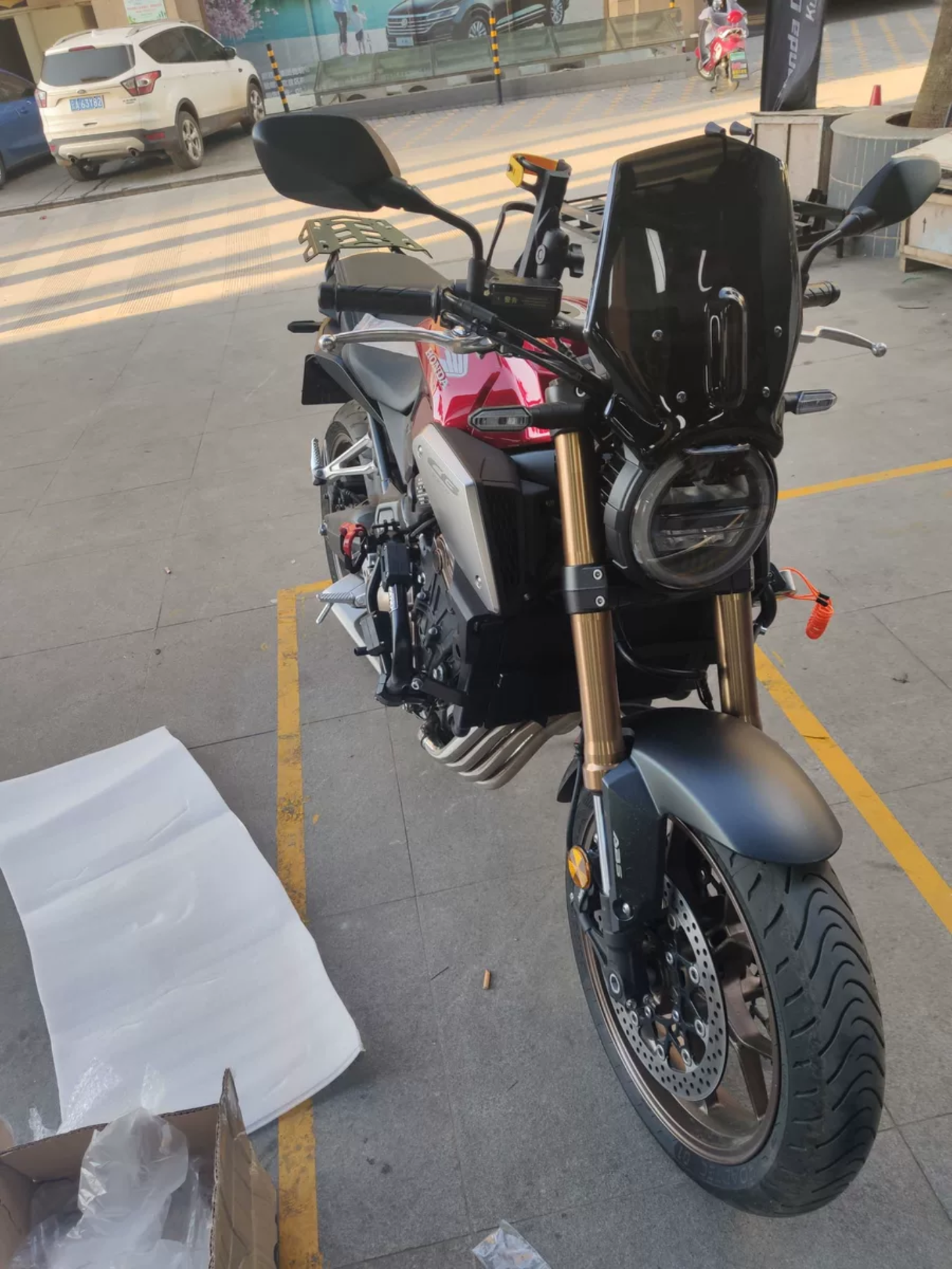 Honda CBR650R/CB 650R Luggage rack(year 19-20)