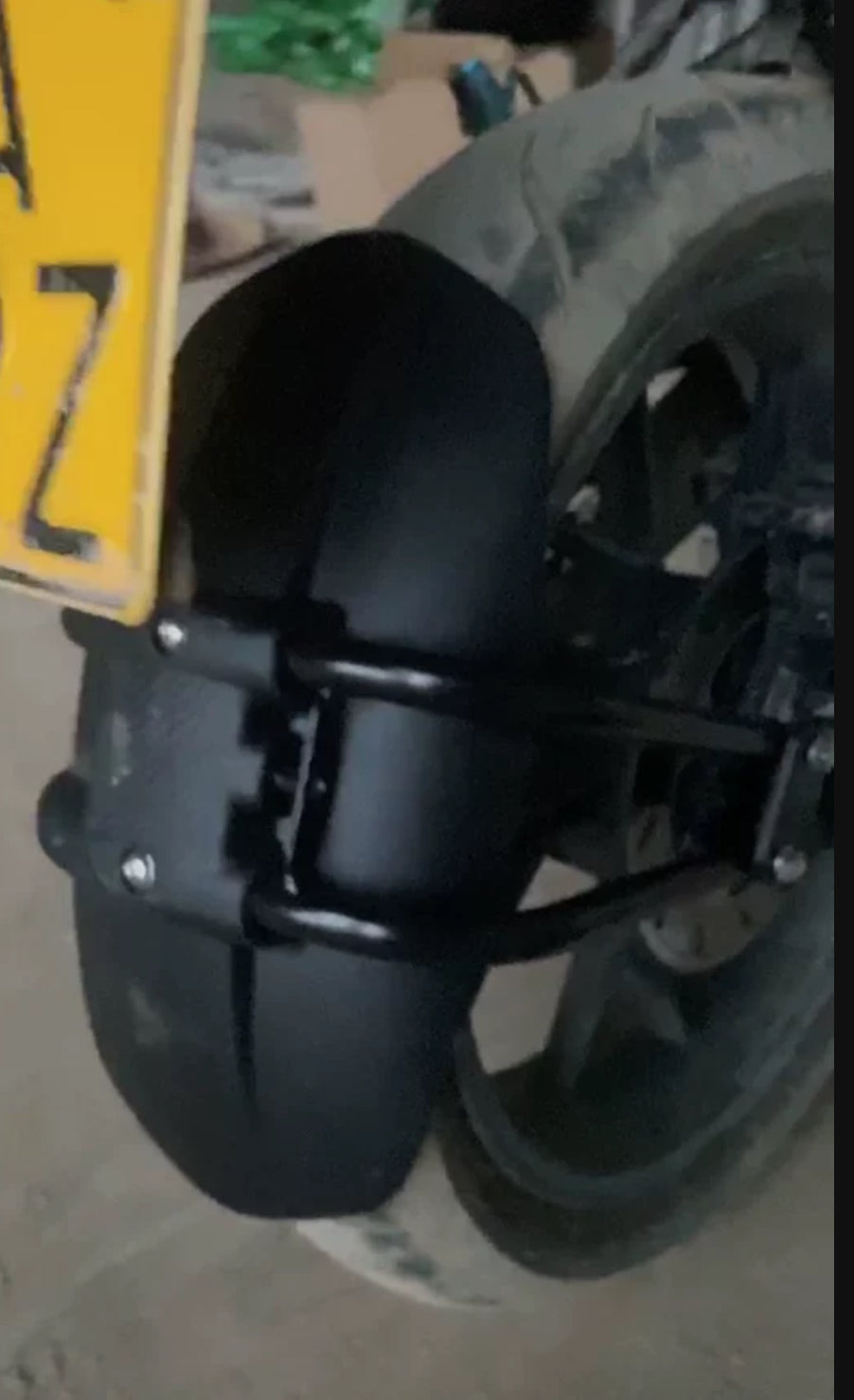 CFMOTO 250SR rear fender/spalsh guard