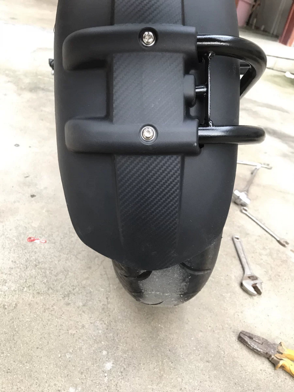 CFMOTO 250SR rear fender/spalsh guard