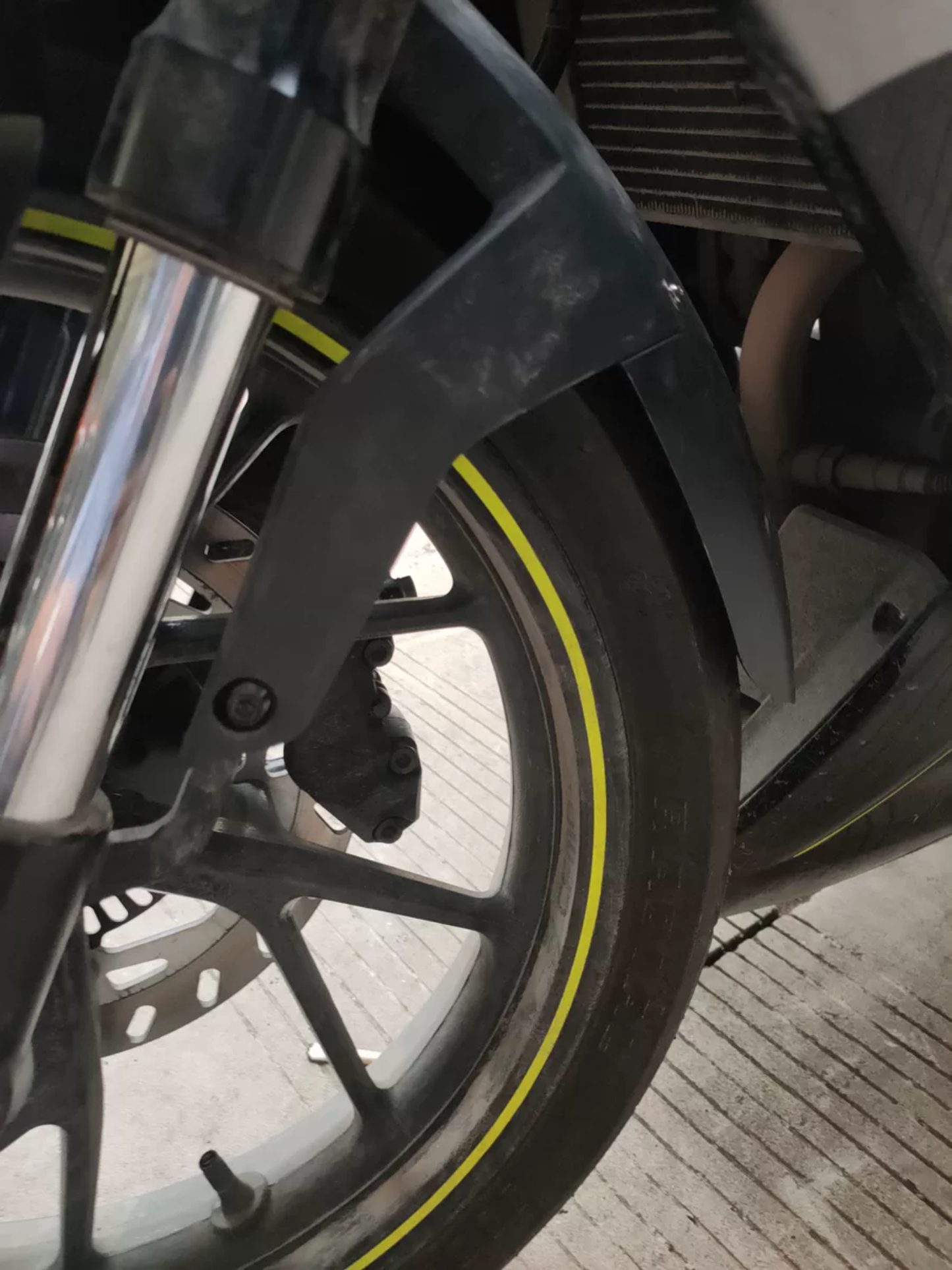 CFMOTO 250SR rear fender/spalsh guard
