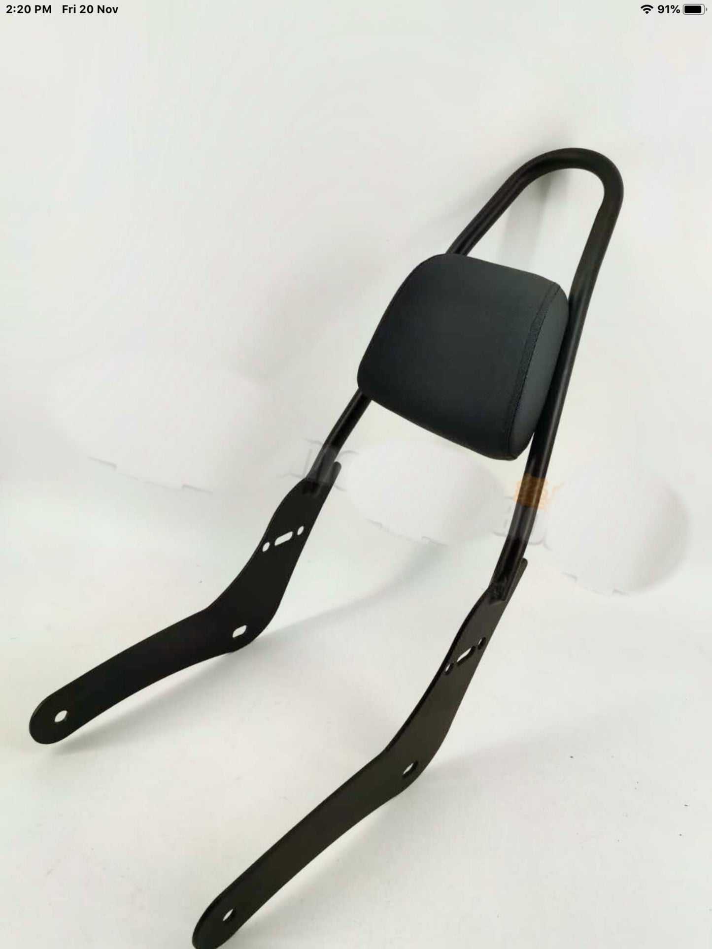 Honda Rebel 500 backrest & rack