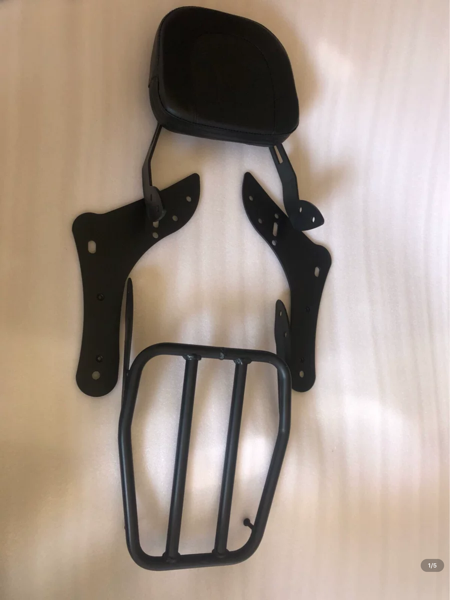Honda Rebel 500 backrest & rack