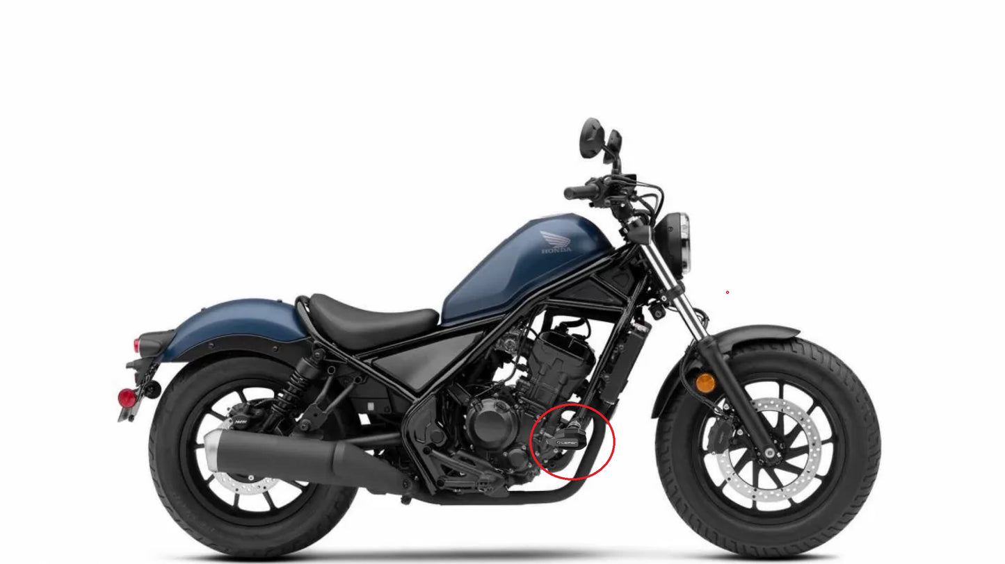 Honda Rebel 500 Frame slider