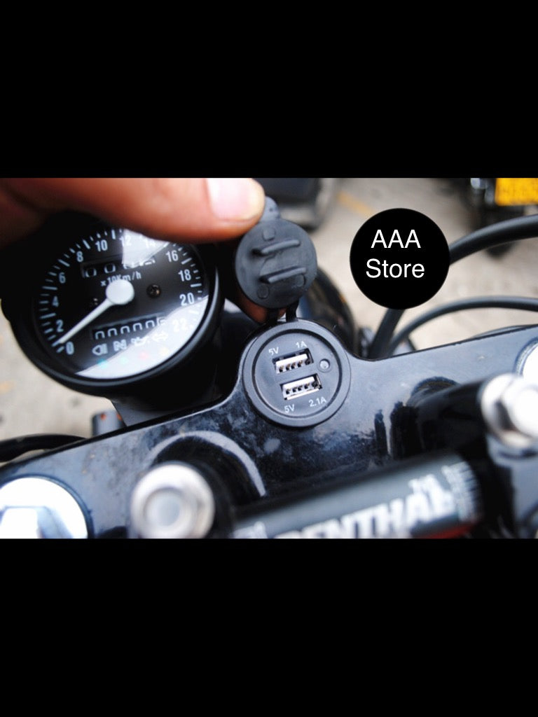CMC XY400 ignition relocation bracket+usb charger