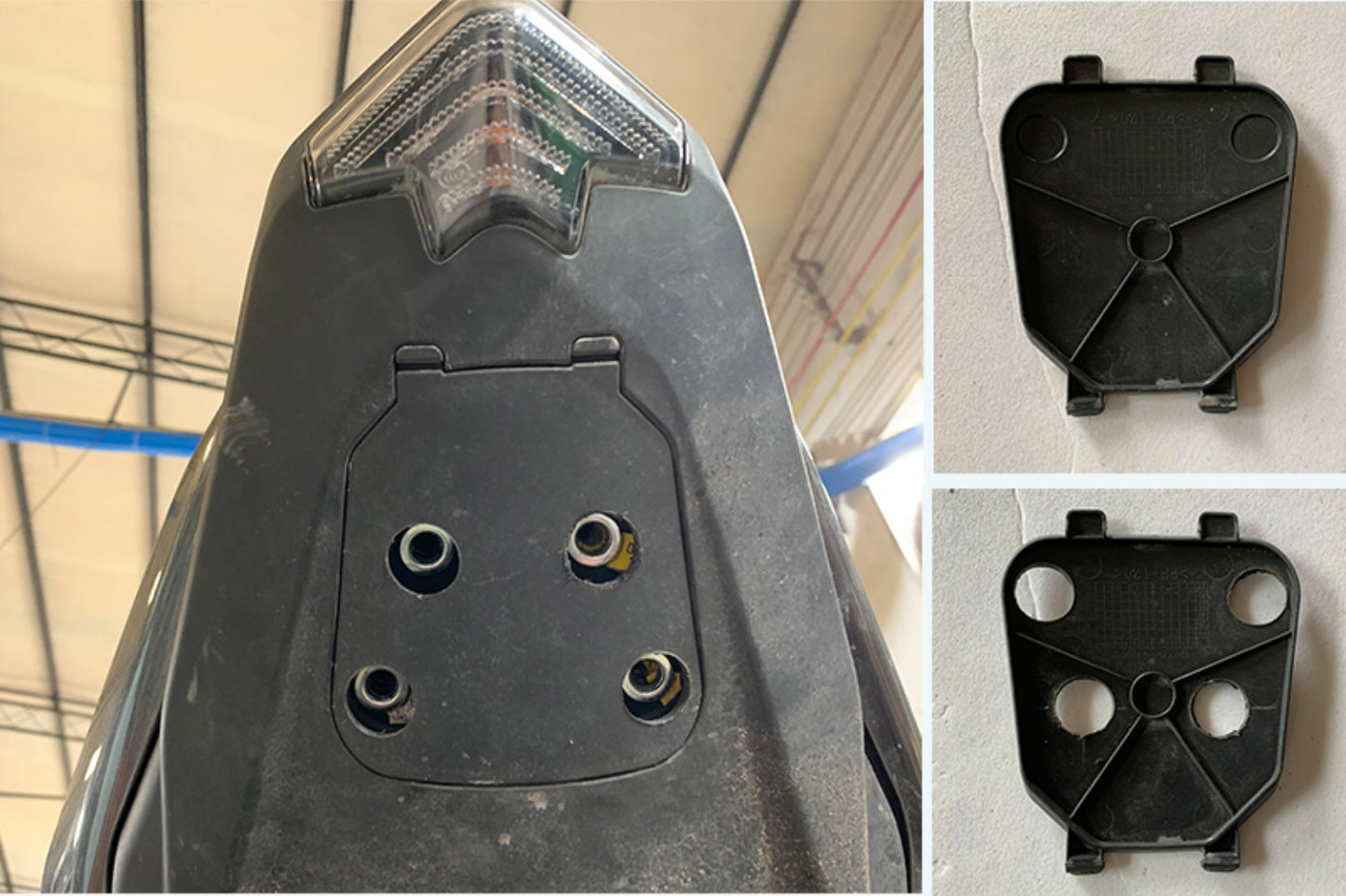 Zontes 155U luggage rack & shad side box bracket