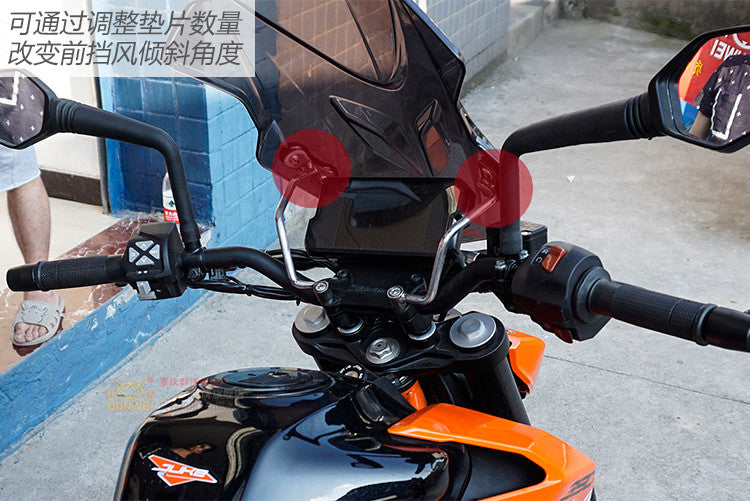 KTM DUKE 390 WINDSHIELD