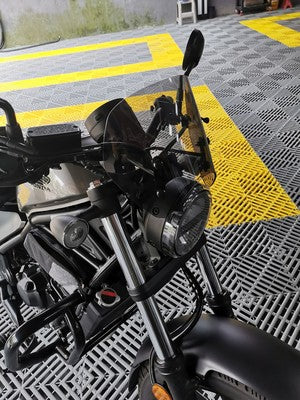 HONDA REBEL 500 CUSTOM WINDSHIELD