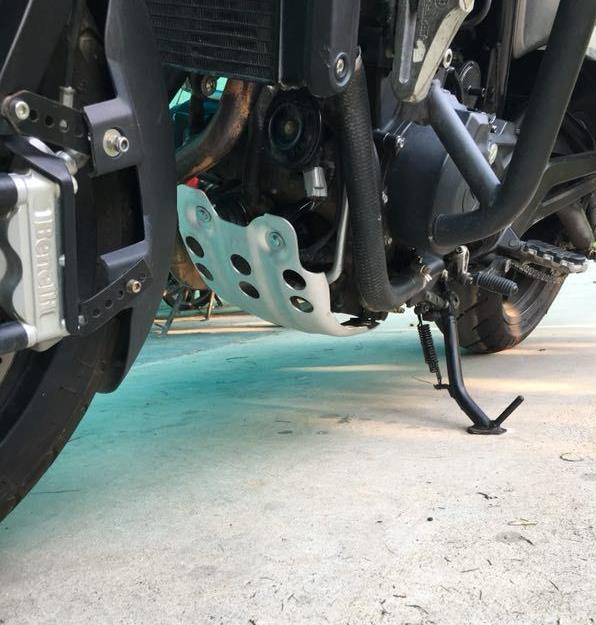 BENELLI LEONCINO 500 SKID PLATE/ BELLY PAN