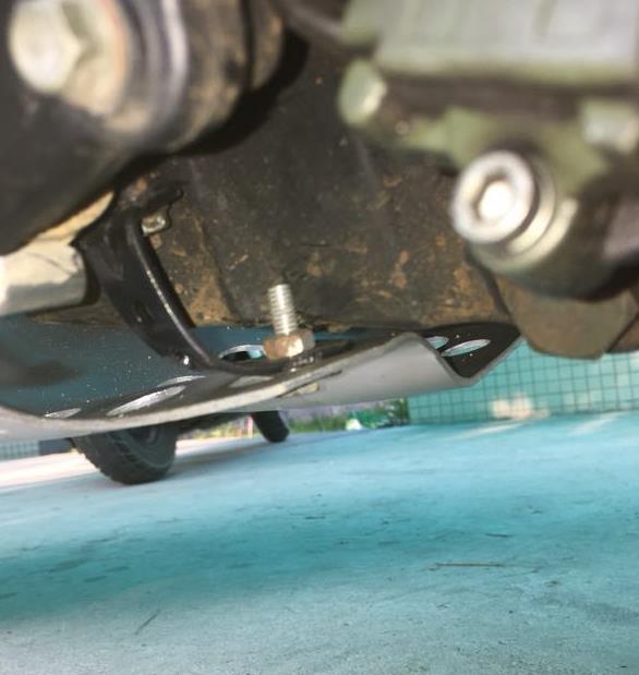 BENELLI LEONCINO 500 SKID PLATE/ BELLY PAN