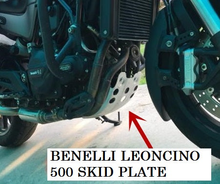 BENELLI LEONCINO 500 SKID PLATE/ BELLY PAN