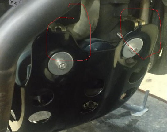 BENELLI LEONCINO 500 SKID PLATE/ BELLY PAN