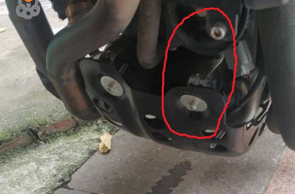 BENELLI LEONCINO 500 SKID PLATE/ BELLY PAN