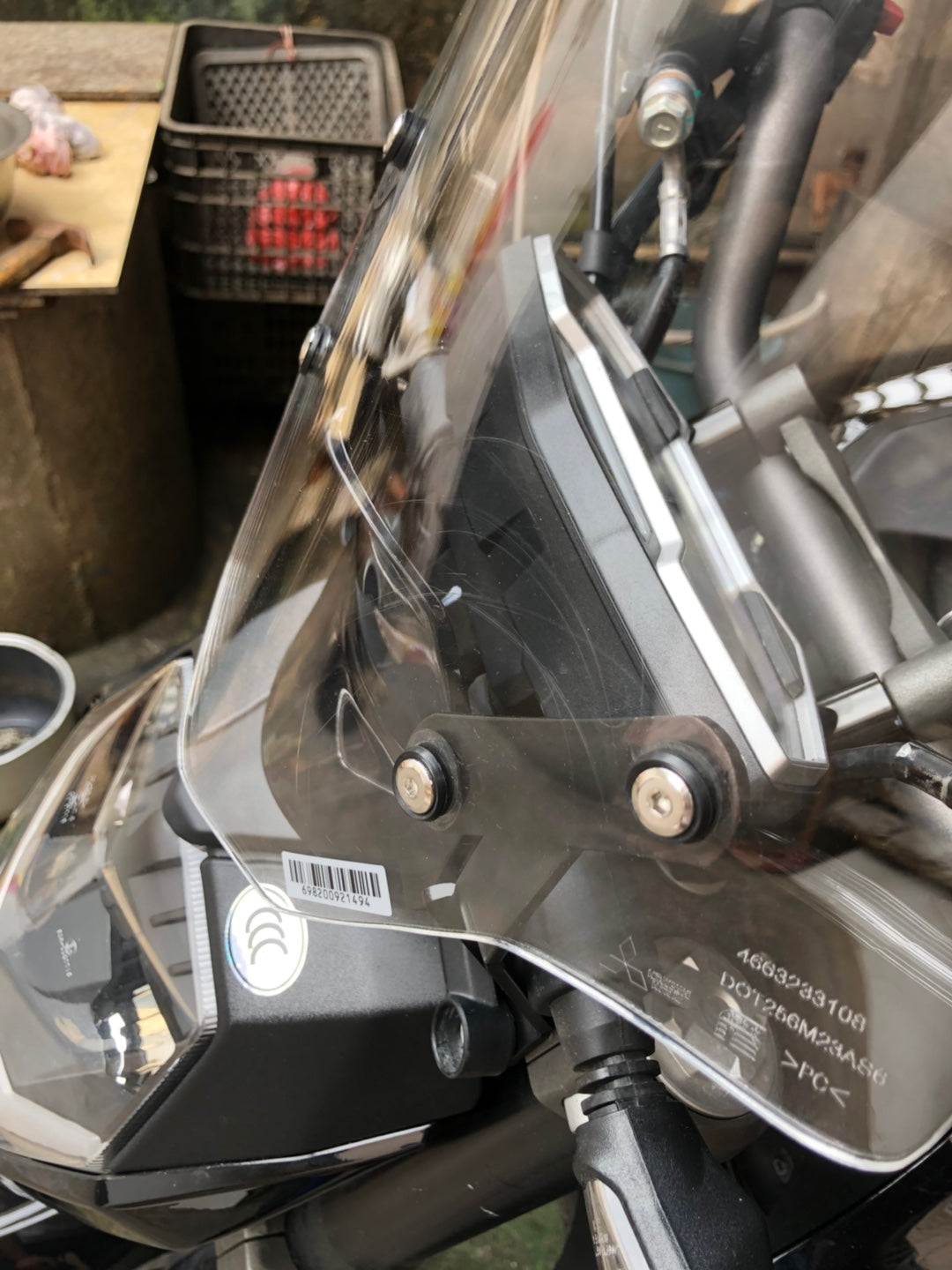 CFMOTO 250NK custom made Small windshield