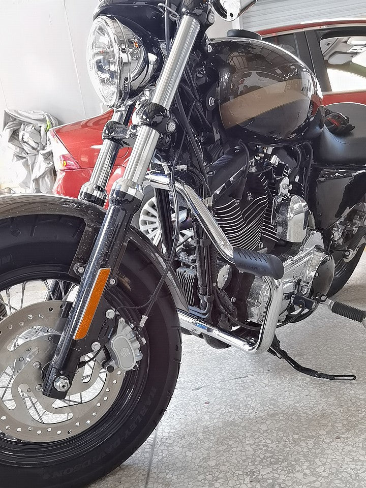 Harley sportster 883/48/72/1200 Mustache crashbar