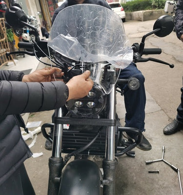 HONDA REBEL 500 CUSTOM WINDSHIELD