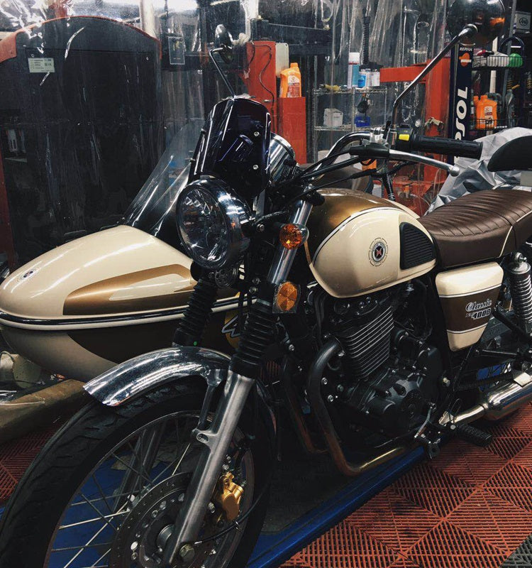 BENELLI IMPERIALE 400 SMALL WINSHIELD