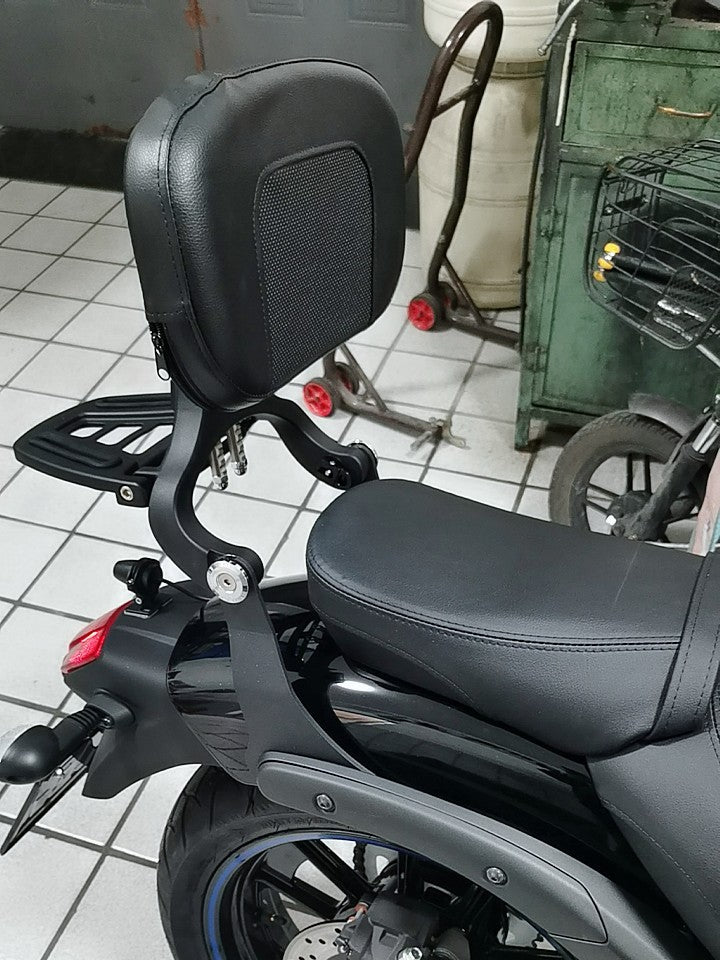 Kawasaki Vulcan s Foldable & adjustable backrest