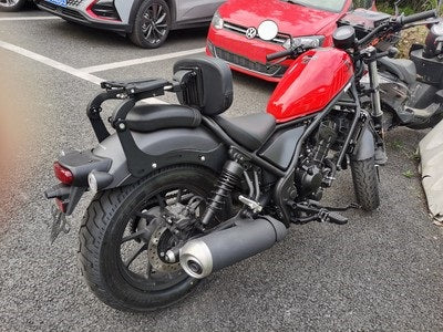 Honda Rebel 500 Foldable & adjustable backrest