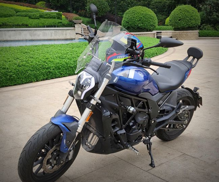 BENELLI 502C CUSTOM MADE WINDSHIELD